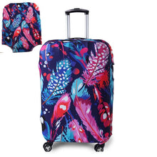 Load image into Gallery viewer, TRIPNUO Thicker Blue City Luggage Cover Travel Suitcase Protective Cover for Trunk Case Apply to 19&#39;&#39;-32&#39;&#39; Suitcase Cover