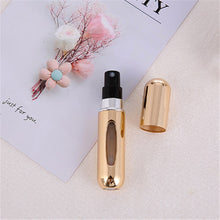 Load image into Gallery viewer, Fashion Mini Refillable Perfume Bottle Canned Air Spray Bottom Pump Perfume Atomization for Travel 5ml Travel needs drop