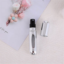 Load image into Gallery viewer, Fashion Mini Refillable Perfume Bottle Canned Air Spray Bottom Pump Perfume Atomization for Travel 5ml Travel needs drop